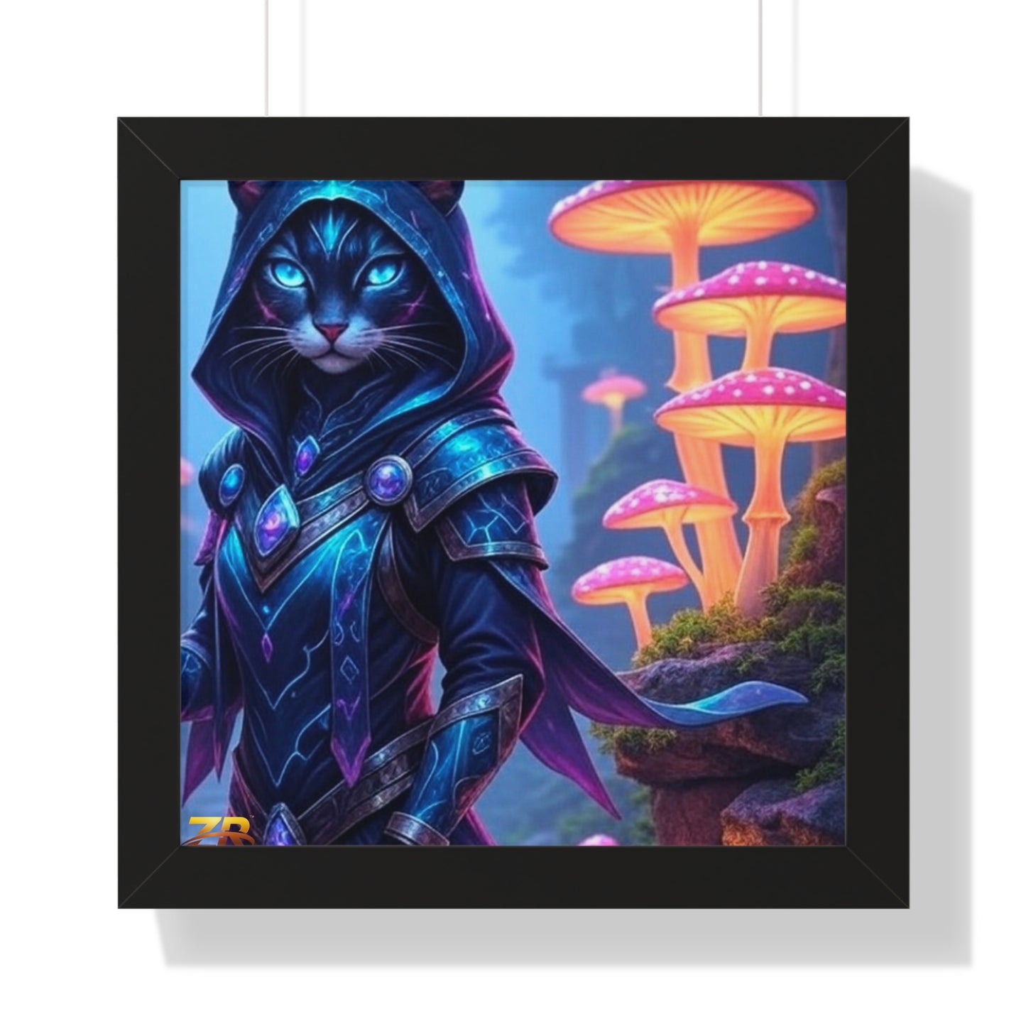 Mystic Guardian Wall Art - BLOODLINE™ Enchanted Collection | Zest Rhythm™ Premium Framed Poster