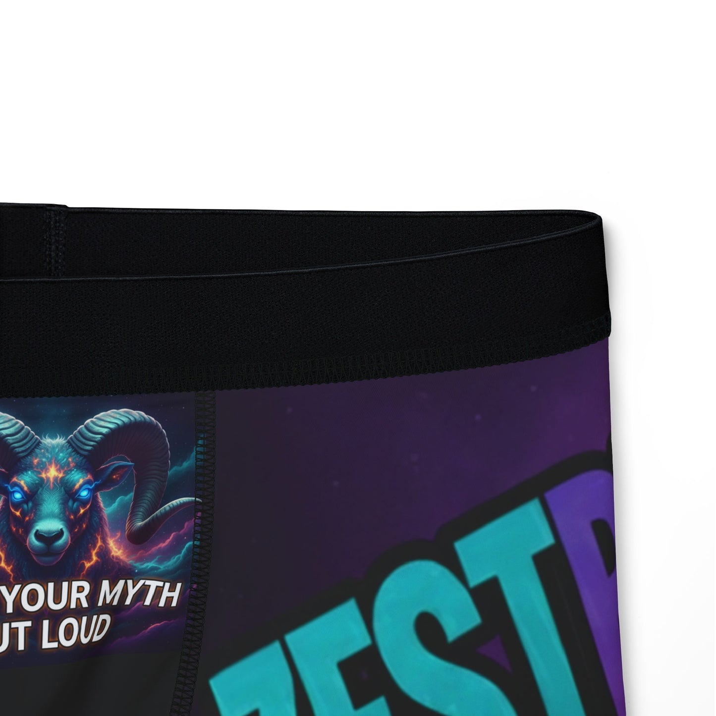 WEAR YOUR MYTH OUT LOUD Aries Boxer Briefs - Cosmic Comfort Collection | Zest Rhythm™