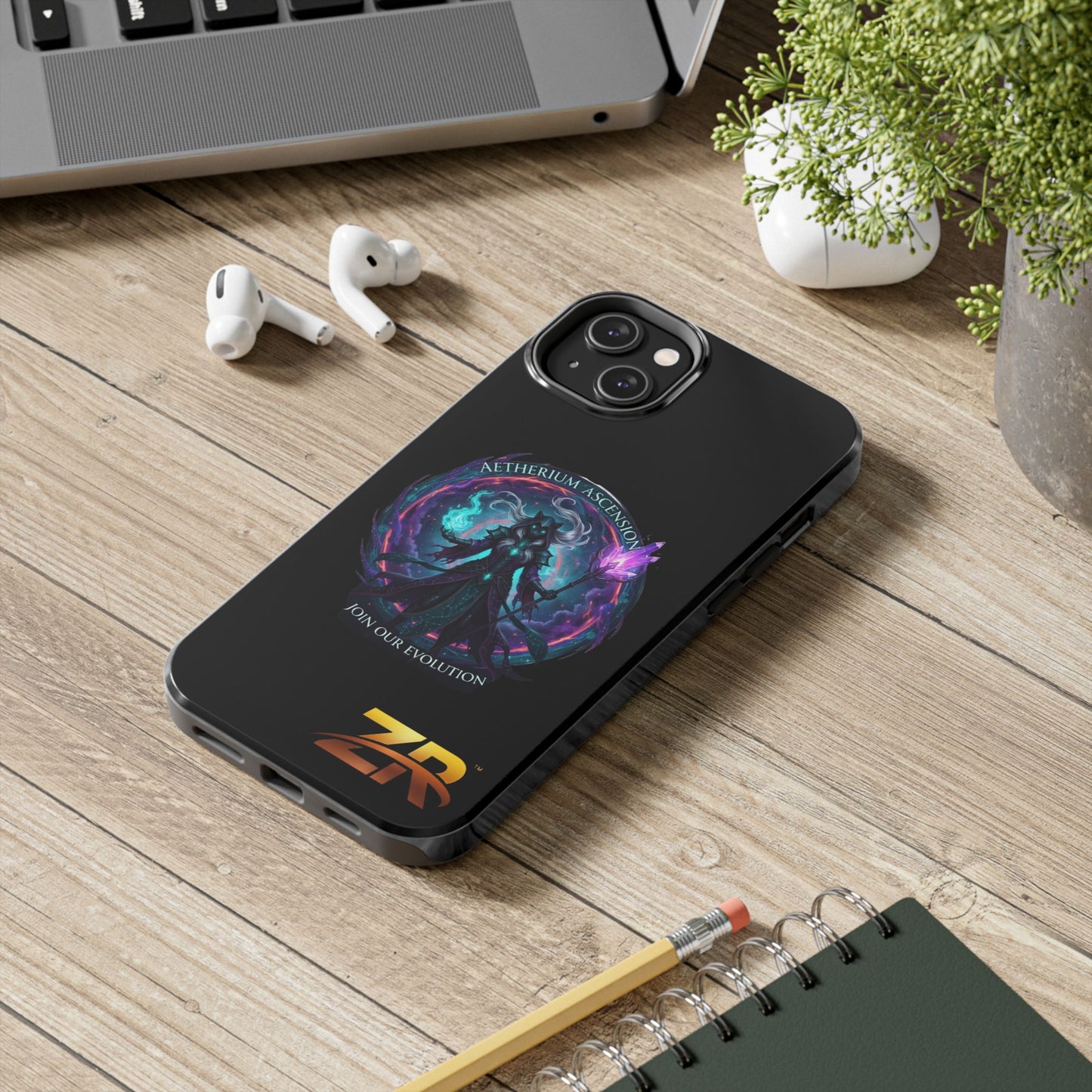 AETHERIUM ASCENSION Phone Case - BLOODLINE™ Dark Fantasy Collection | Zest Rhythm™
