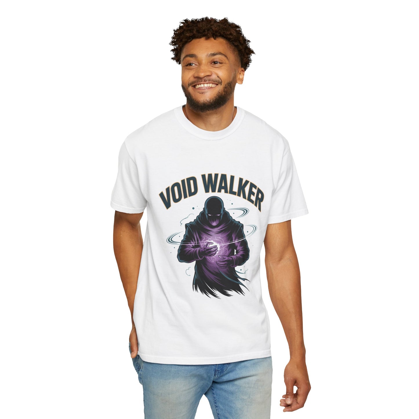 VOIDWALKER Basic T-Shirt - Cosmic Warrior Design | ZR GEAR