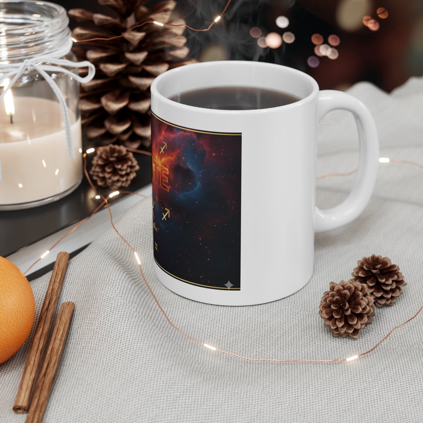 Ignite Zodiac Coffee Mug — Fiery Astrology 11oz Ceramic