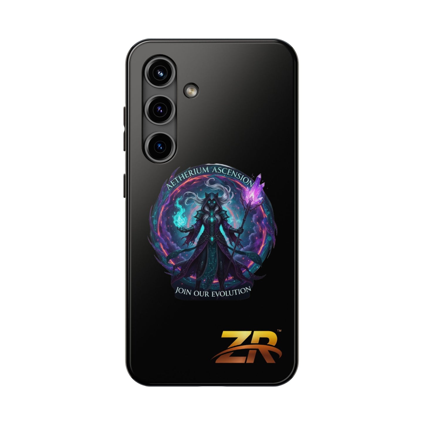 AETHERIUM ASCENSION Phone Case - BLOODLINE™ Dark Fantasy Collection | Zest Rhythm™