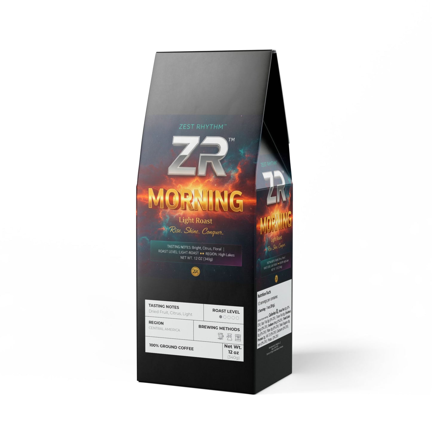 MORNING Light Roast Coffee - BLOODLINE™ Collection | Zest Rhythm™ Premium Cosmic Blend