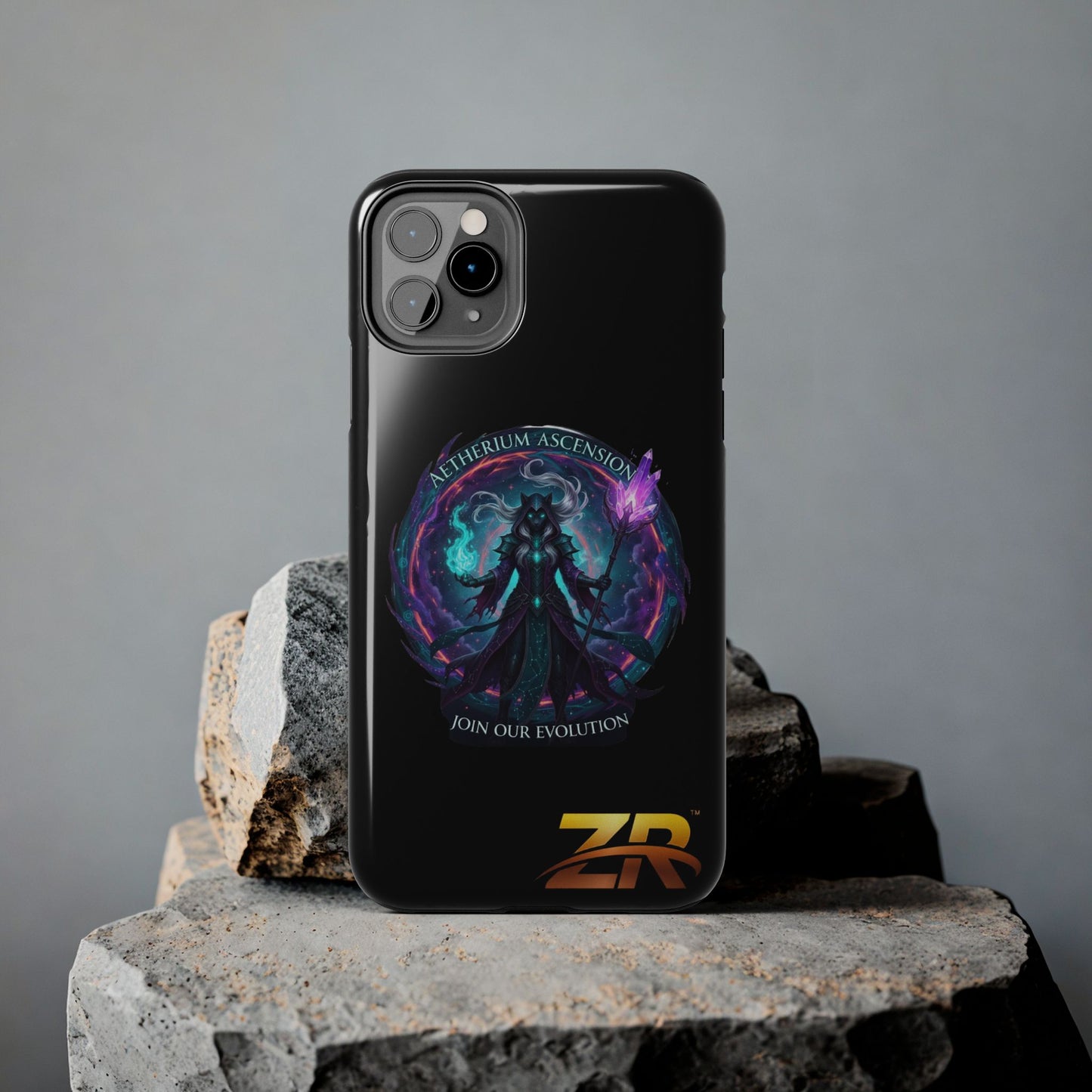 AETHERIUM ASCENSION Phone Case - BLOODLINE™ Dark Fantasy Collection | Zest Rhythm™