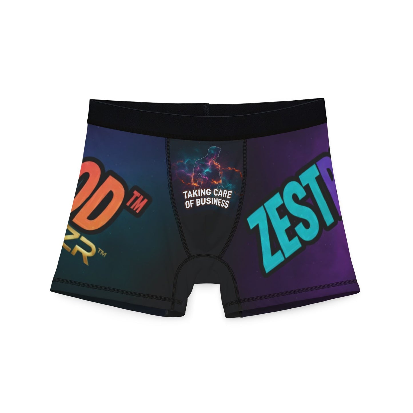 TAKING CARE OF BUSINESS Cancer Boxer Briefs - Cosmic Comfort Collection | Zest Rhythm™
