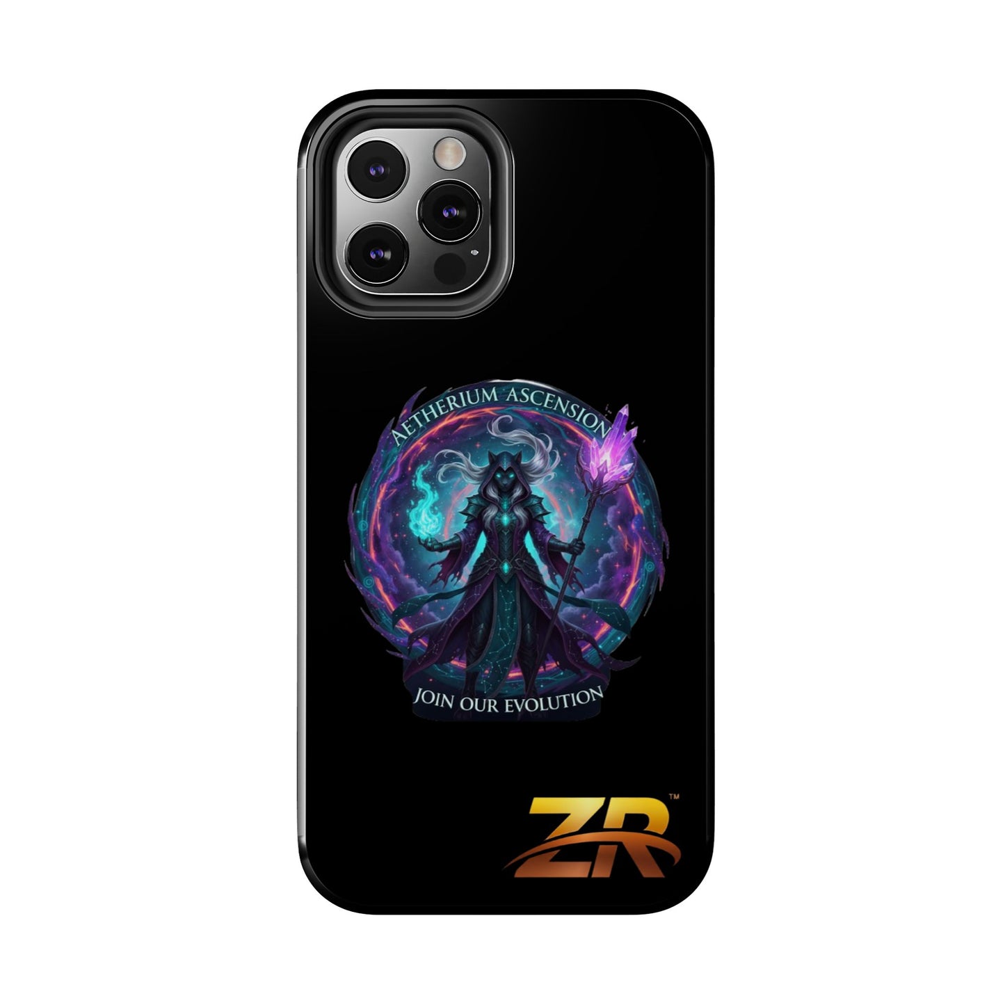 AETHERIUM ASCENSION Phone Case - BLOODLINE™ Dark Fantasy Collection | Zest Rhythm™