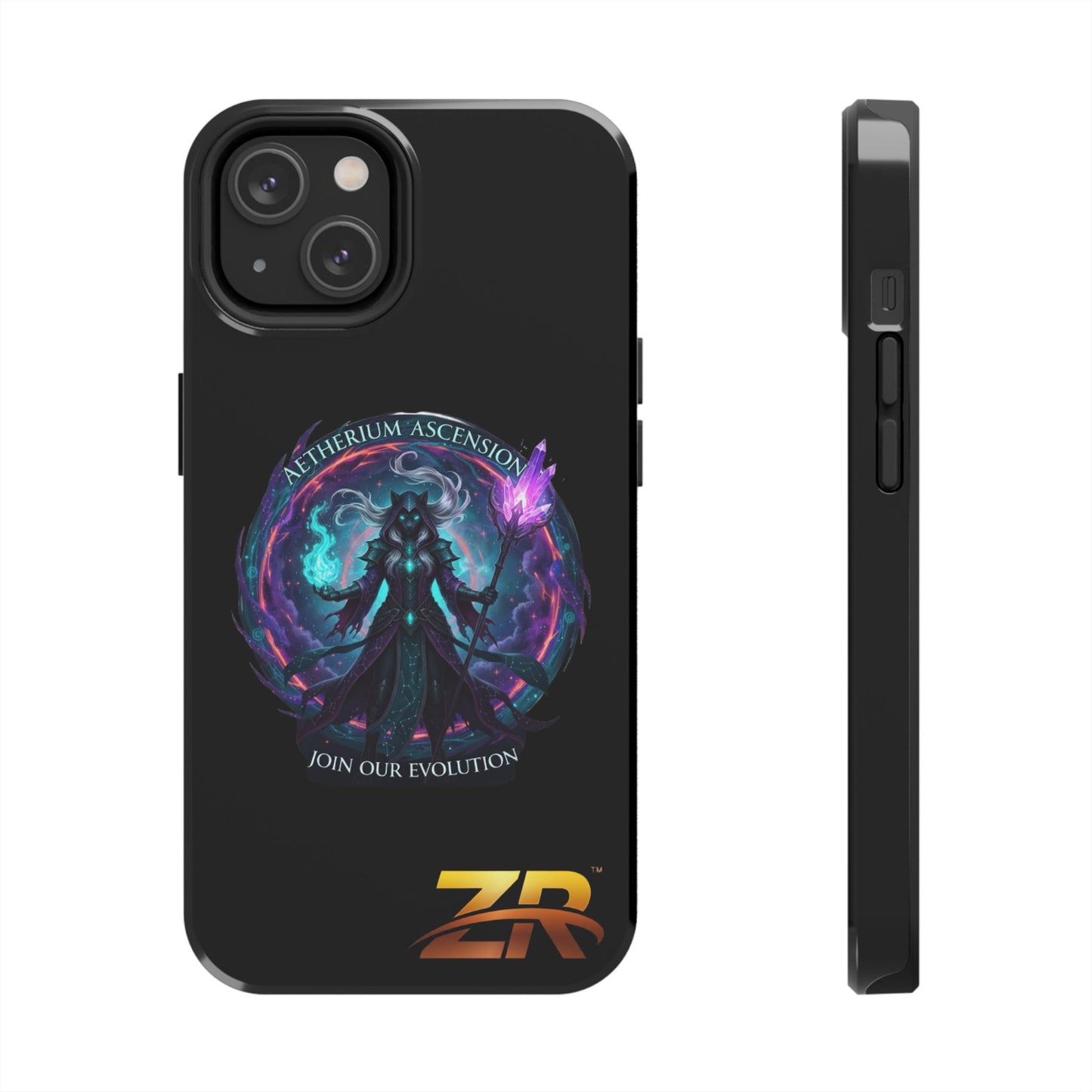 AETHERIUM ASCENSION Phone Case - BLOODLINE™ Dark Fantasy Collection | Zest Rhythm™