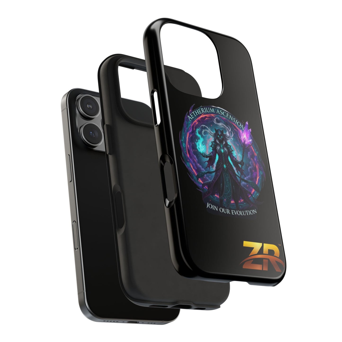 AETHERIUM ASCENSION Phone Case - BLOODLINE™ Dark Fantasy Collection | Zest Rhythm™