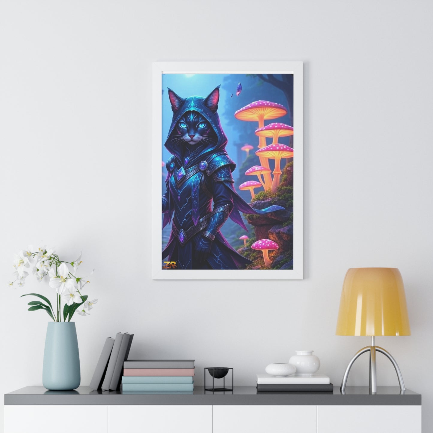 Mystic Guardian Wall Art - BLOODLINE™ Enchanted Collection | Zest Rhythm™ Premium Framed Poster
