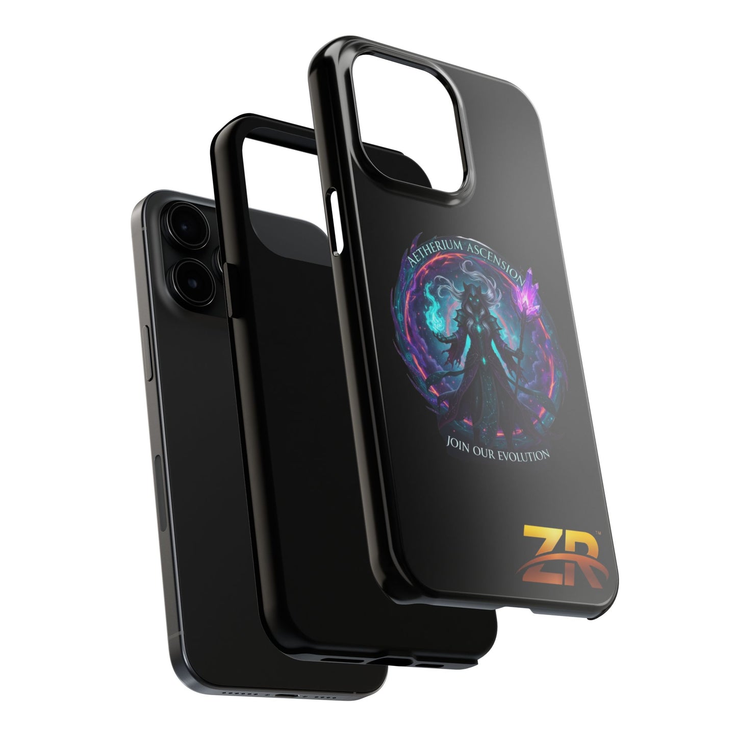 AETHERIUM ASCENSION Phone Case - BLOODLINE™ Dark Fantasy Collection | Zest Rhythm™