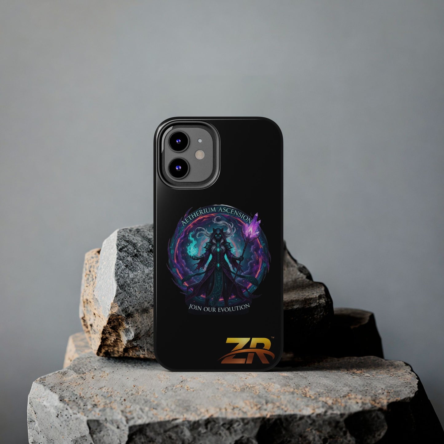 AETHERIUM ASCENSION Phone Case - BLOODLINE™ Dark Fantasy Collection | Zest Rhythm™