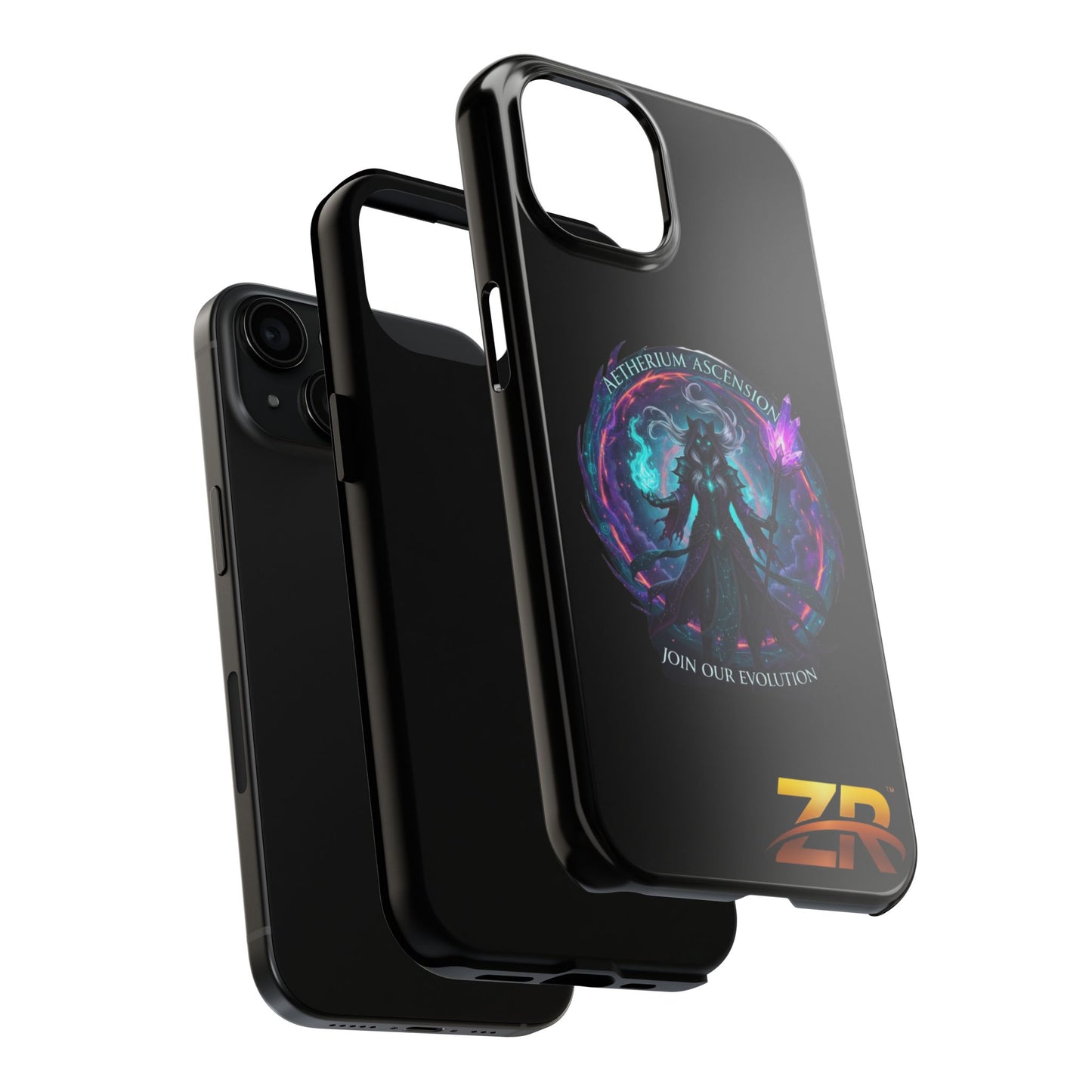 AETHERIUM ASCENSION Phone Case - BLOODLINE™ Dark Fantasy Collection | Zest Rhythm™