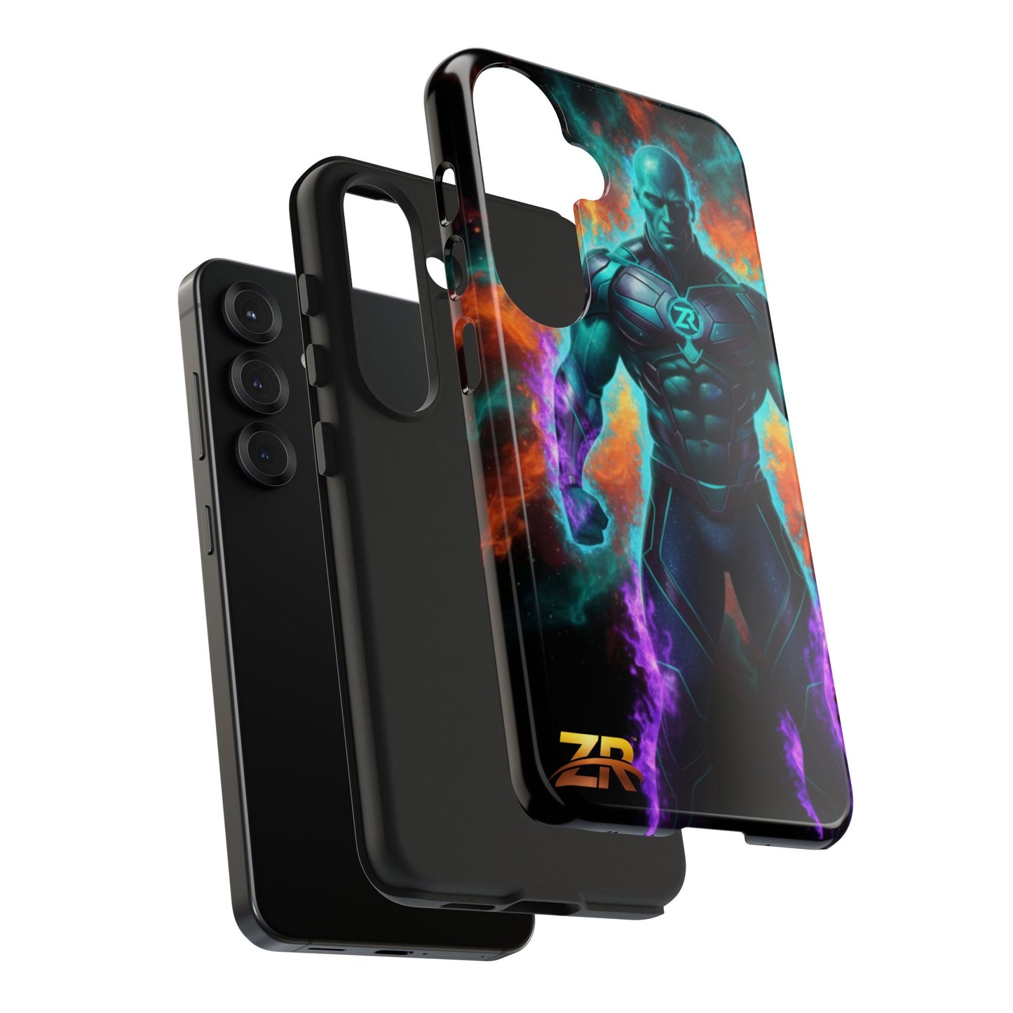 COSMIC SUPERHERO Phone Case - BLOODLINE™ GUARDIANS Premium Protection | Zest Rhythm™