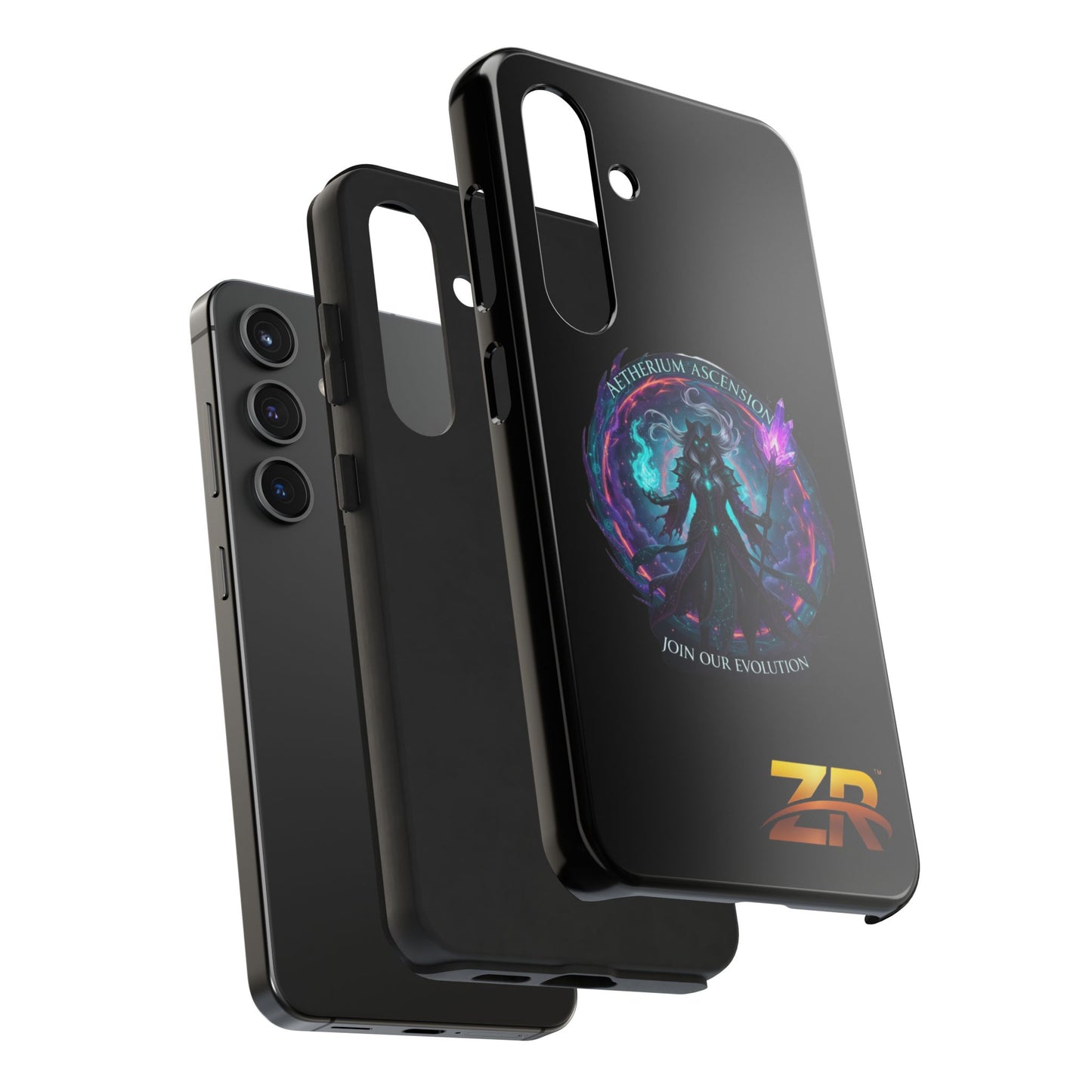 AETHERIUM ASCENSION Phone Case - BLOODLINE™ Dark Fantasy Collection | Zest Rhythm™