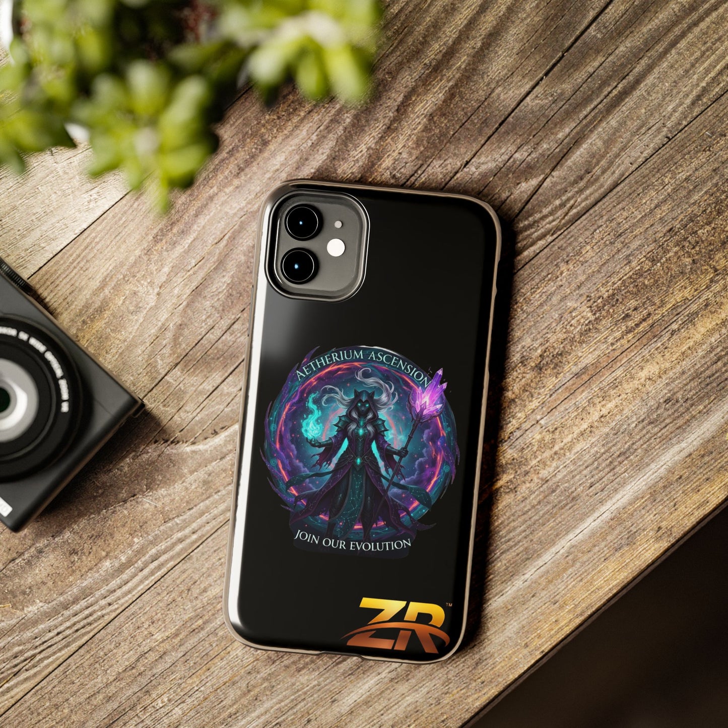 AETHERIUM ASCENSION Phone Case - BLOODLINE™ Dark Fantasy Collection | Zest Rhythm™