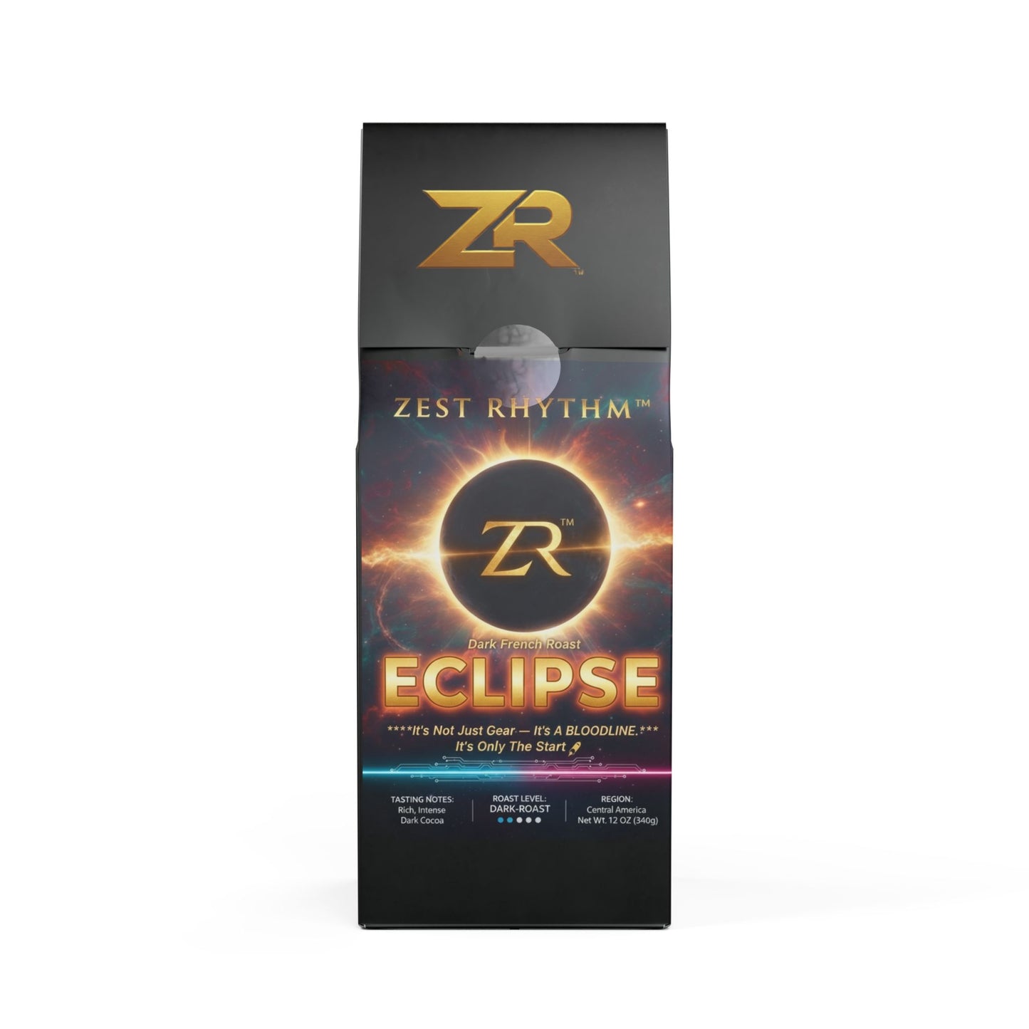ECLIPSE Dark French Roast Coffee - BLOODLINE™ Collection | zestRhythm™ Premium Cosmic Blend