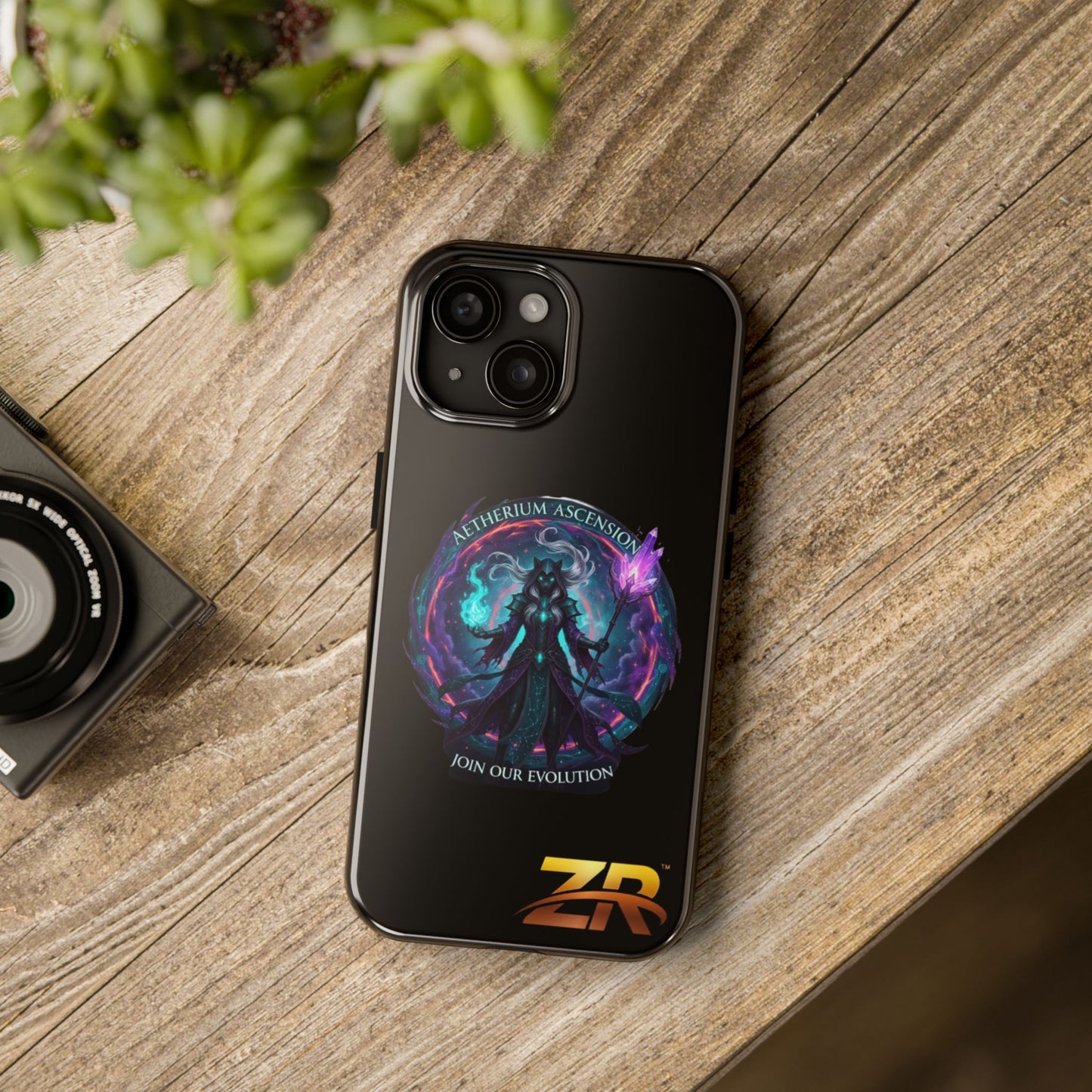 AETHERIUM ASCENSION Phone Case - BLOODLINE™ Dark Fantasy Collection | Zest Rhythm™