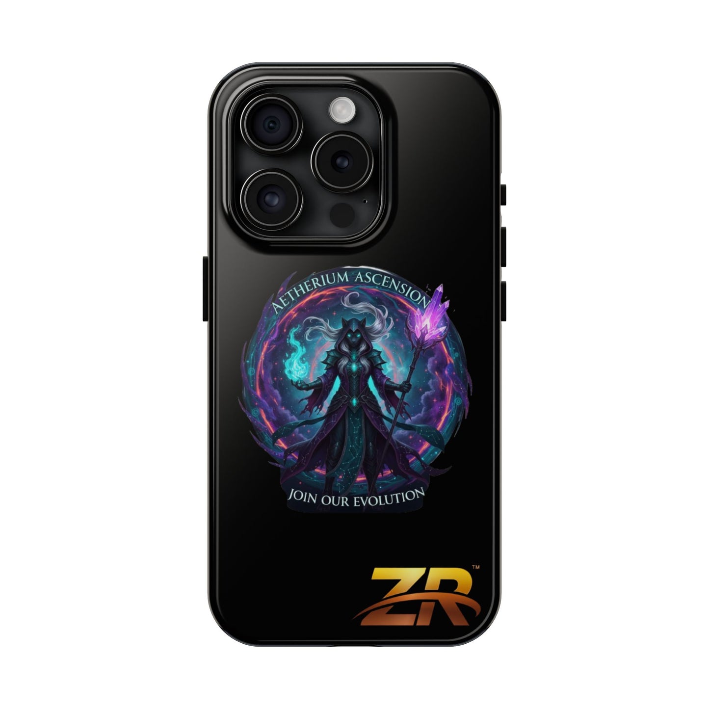 AETHERIUM ASCENSION Phone Case - BLOODLINE™ Dark Fantasy Collection | Zest Rhythm™