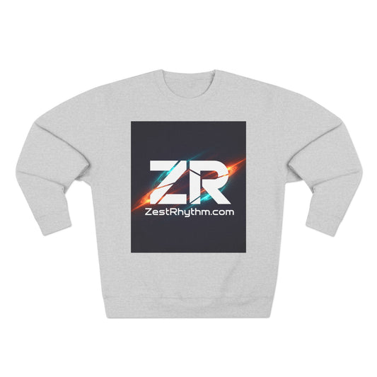 ZestRhythm® Cosmic Bulldog Crewneck Sweatshirt — Premium Fleece Streetwear