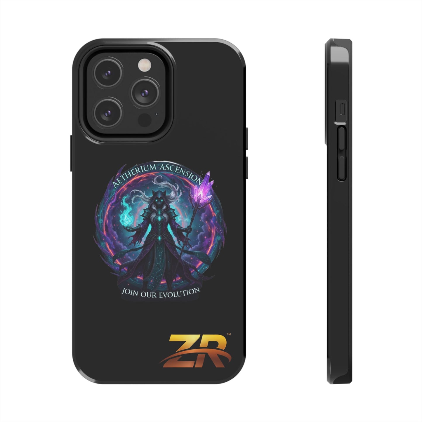 AETHERIUM ASCENSION Phone Case - BLOODLINE™ Dark Fantasy Collection | Zest Rhythm™