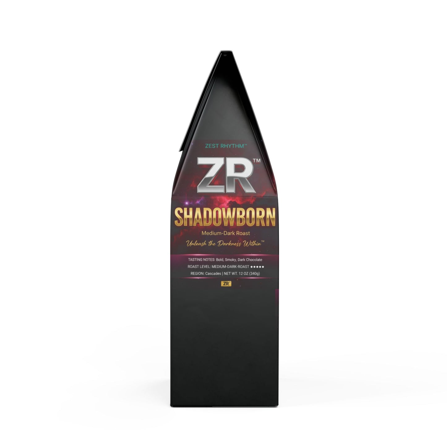 SHADOWBORN Medium-Dark Roast Coffee - BLOODLINE™ Collection | Zest Rhythm™ Premium Cosmic Blend