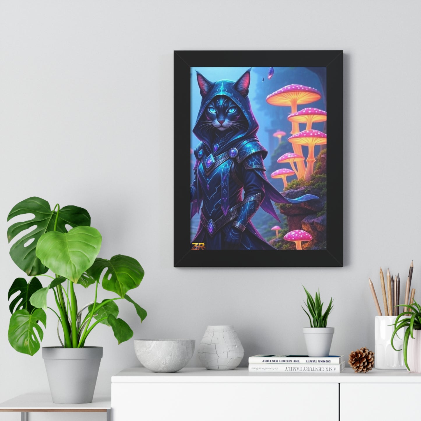 Mystic Guardian Wall Art - BLOODLINE™ Enchanted Collection | Zest Rhythm™ Premium Framed Poster