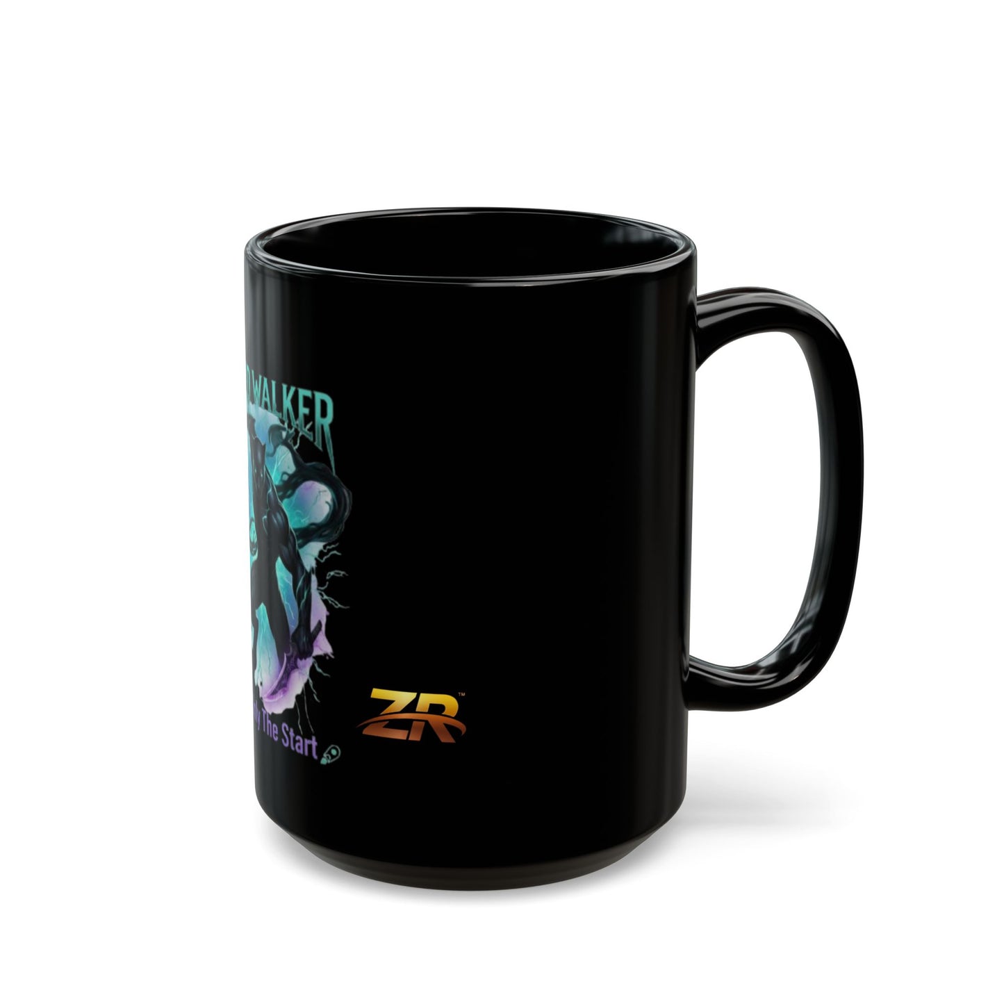 Void Walker Black Mug - BLOODLINE™ Dark Fantasy Collection | Zest Rhythm™