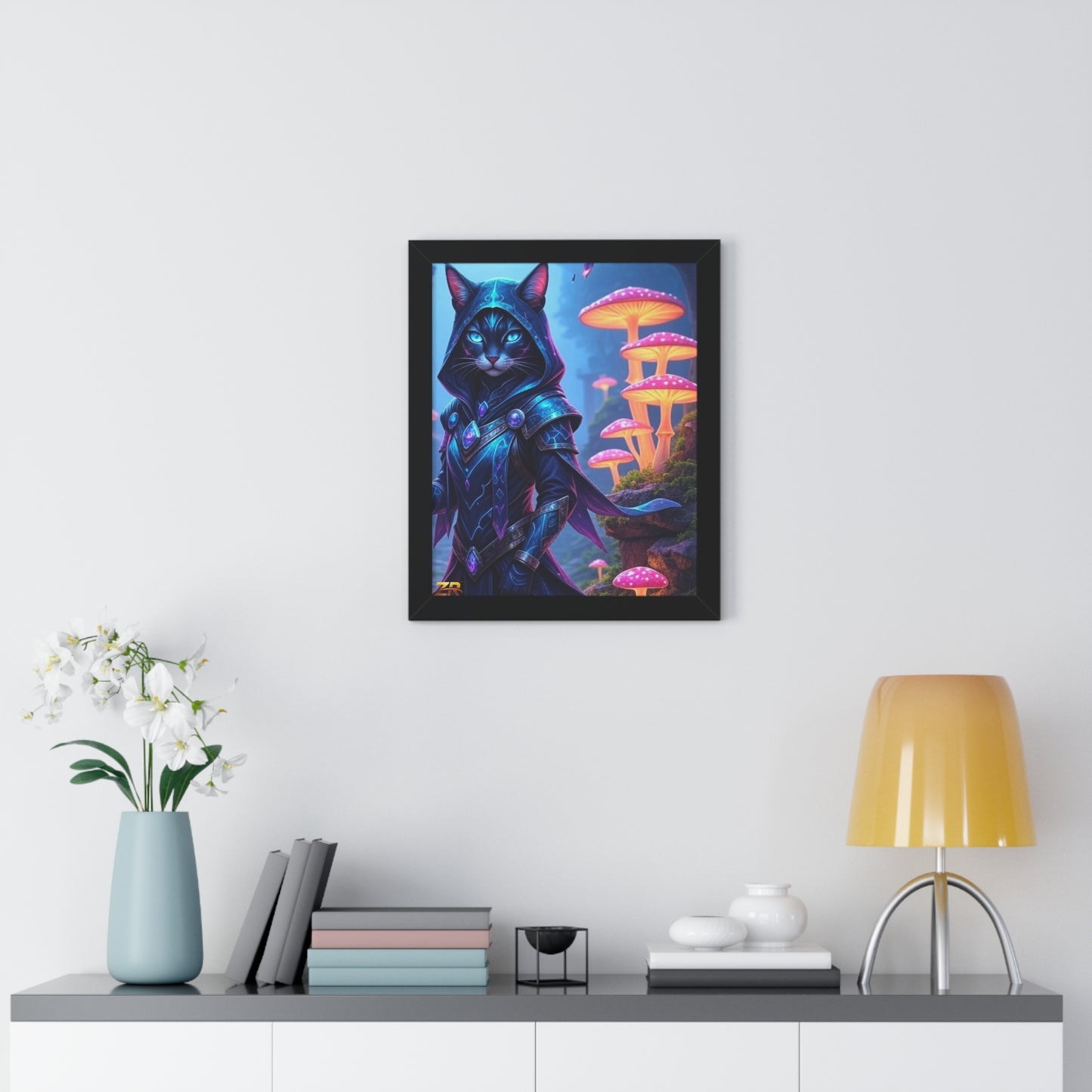 Mystic Guardian Wall Art - BLOODLINE™ Enchanted Collection | Zest Rhythm™ Premium Framed Poster