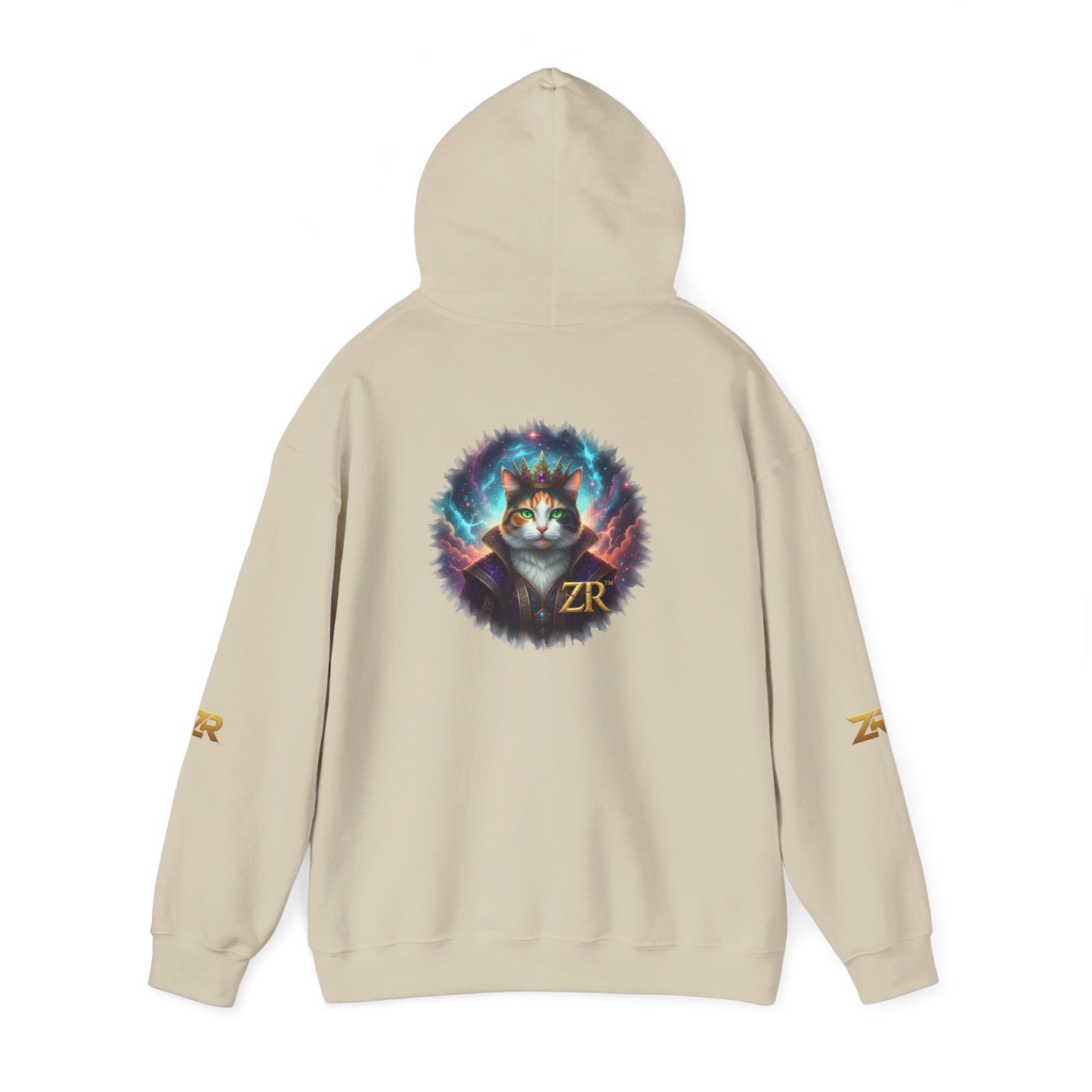 Cosmic zR™ Signature Hoodie - BLOODLINE™ Collection | Zest Rhythm™ Premium Black Hoodie