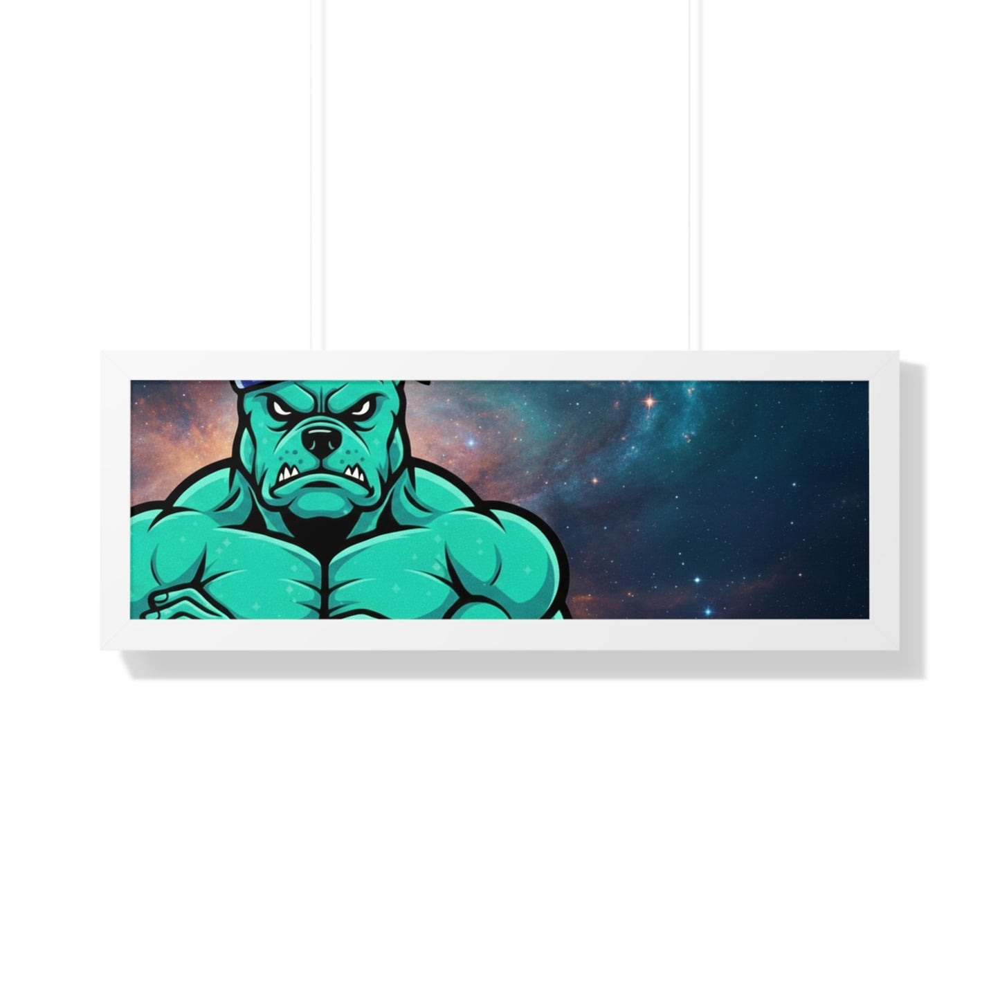 BOSS MAN Cosmic King Wall Art - BLOODLINE™ Gallery Collection | Zest Rhythm™ Premium Framed Poster