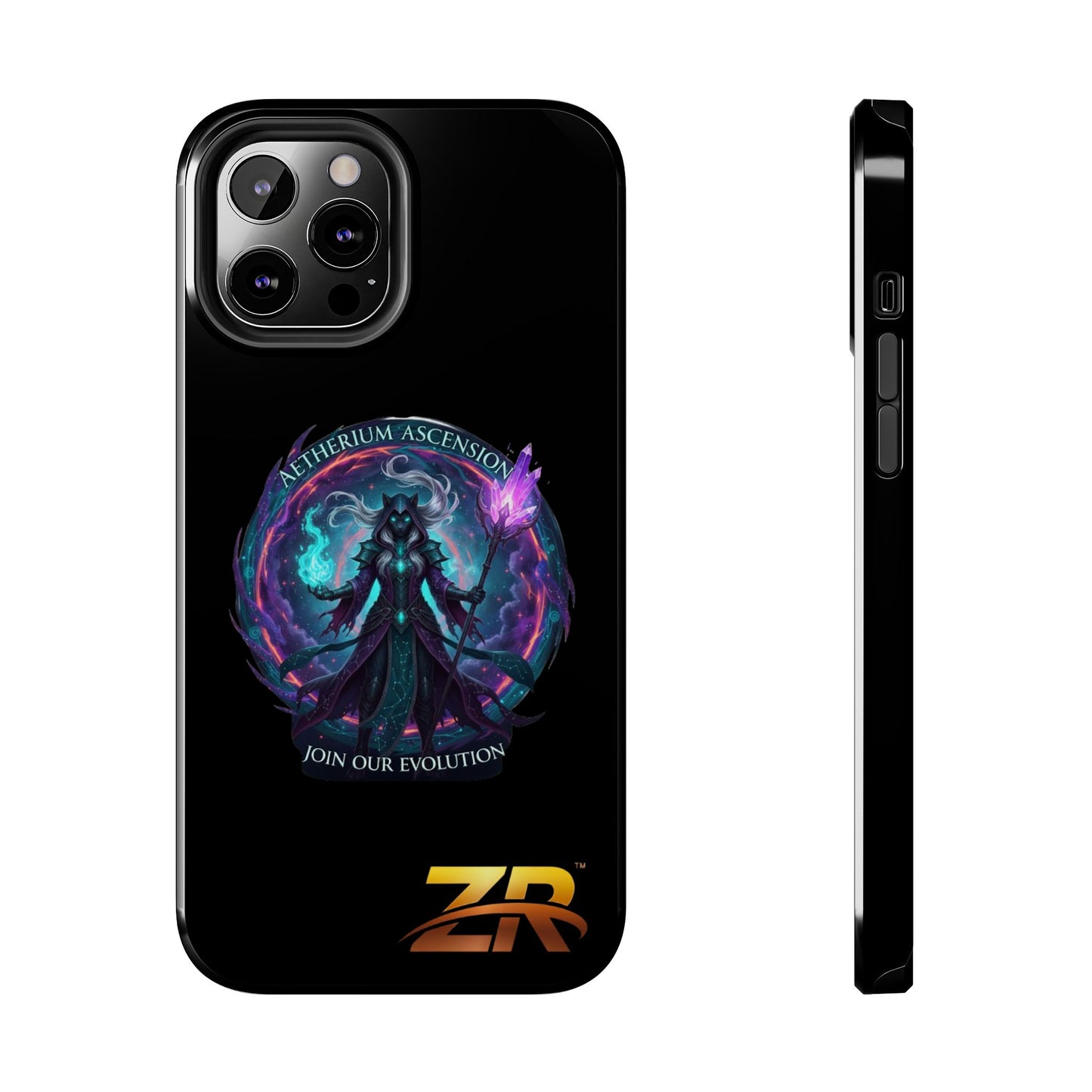 AETHERIUM ASCENSION Phone Case - BLOODLINE™ Dark Fantasy Collection | Zest Rhythm™