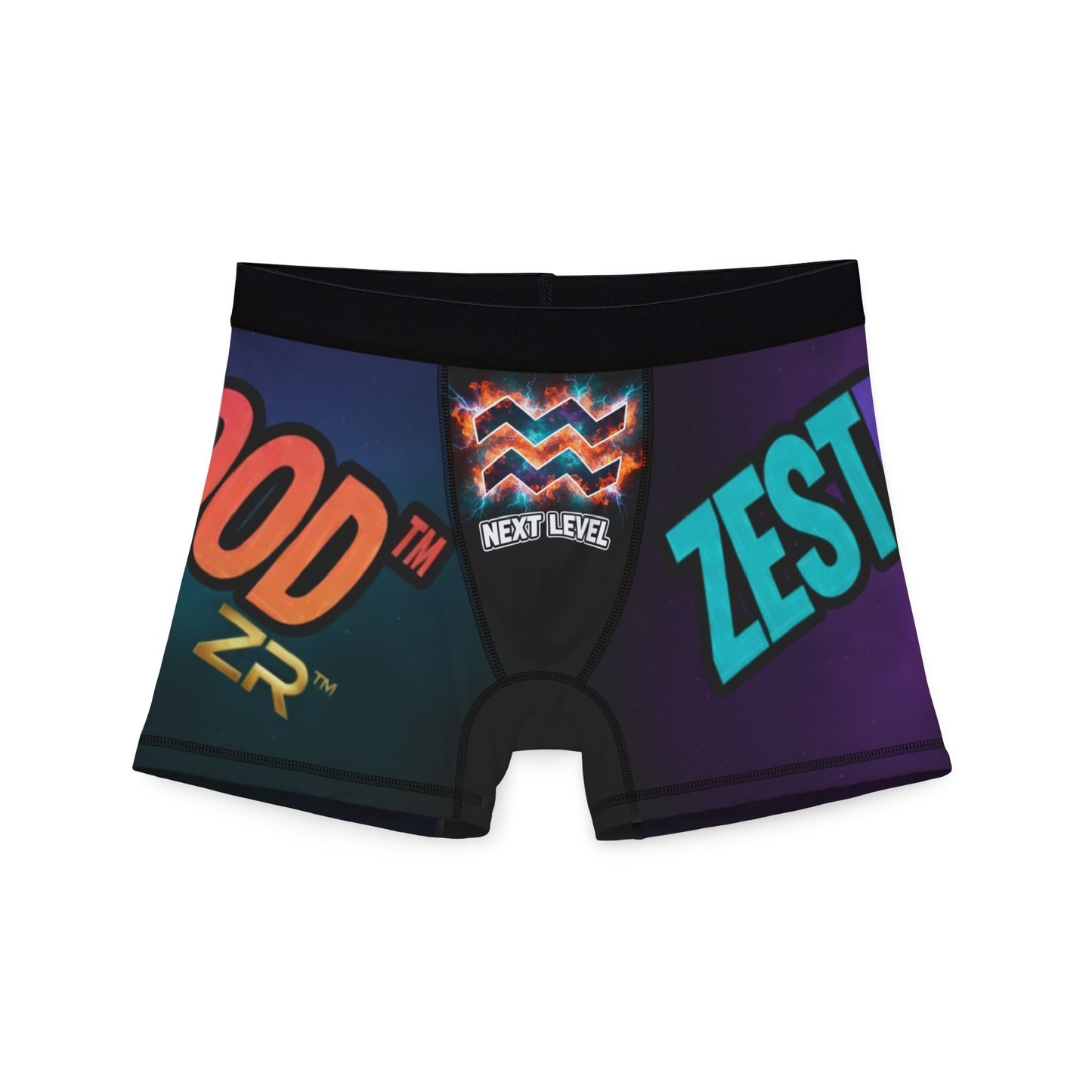 NEXT LEVEL Aquarius Boxer Briefs - Cosmic Comfort Collection | Zest Rhythm™