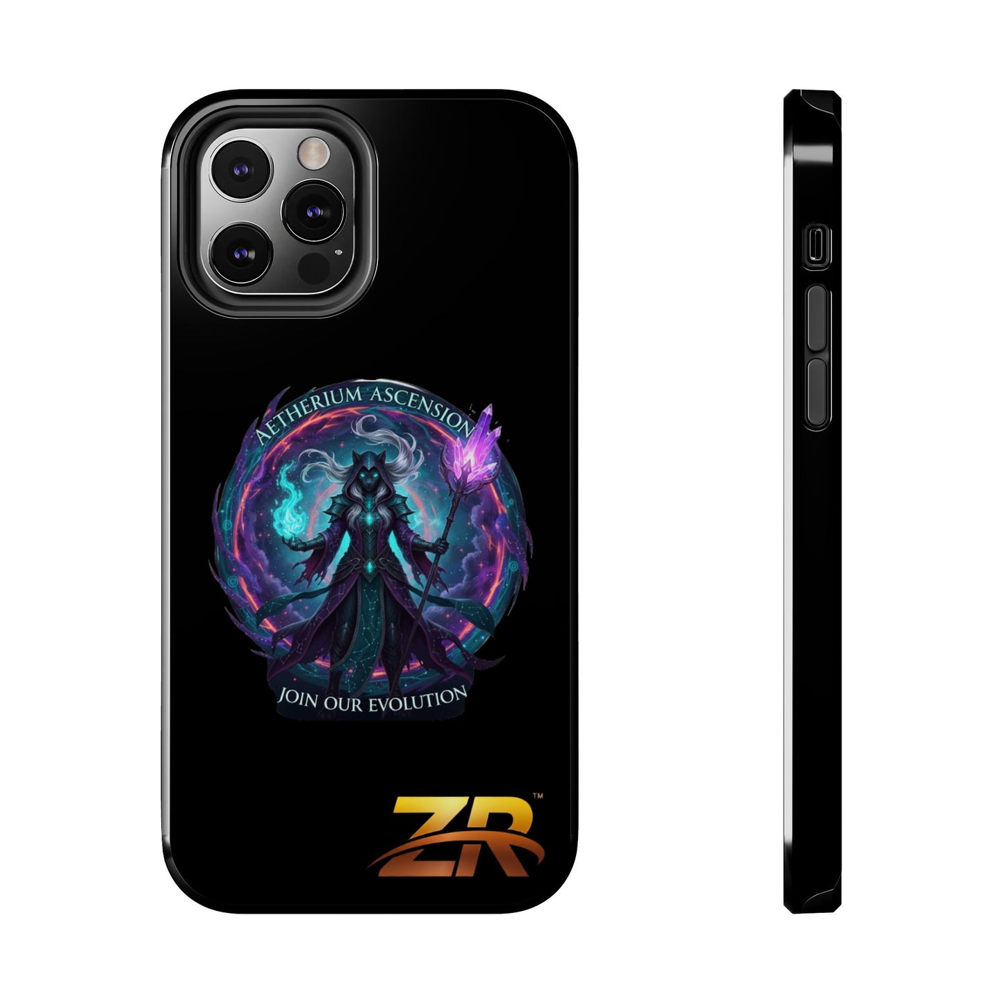 AETHERIUM ASCENSION Phone Case - BLOODLINE™ Dark Fantasy Collection | Zest Rhythm™