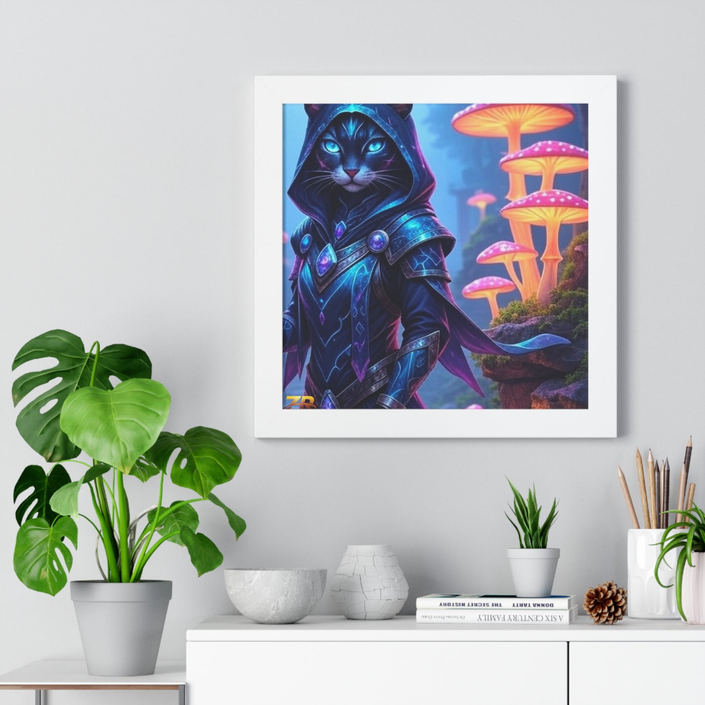 Mystic Guardian Wall Art - BLOODLINE™ Enchanted Collection | Zest Rhythm™ Premium Framed Poster