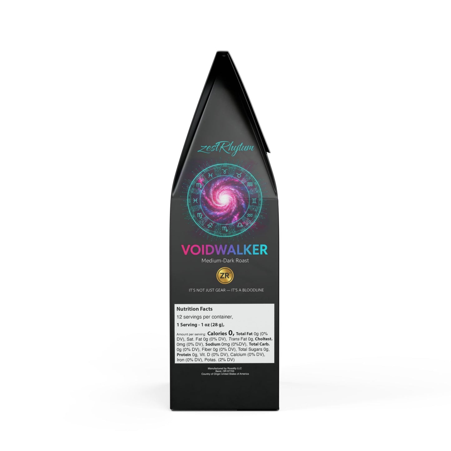 VOIDWALKER Medium-Dark Roast Coffee - BLOODLINE™ Collection | Zest Rhythm™ Premium Cosmic Blend