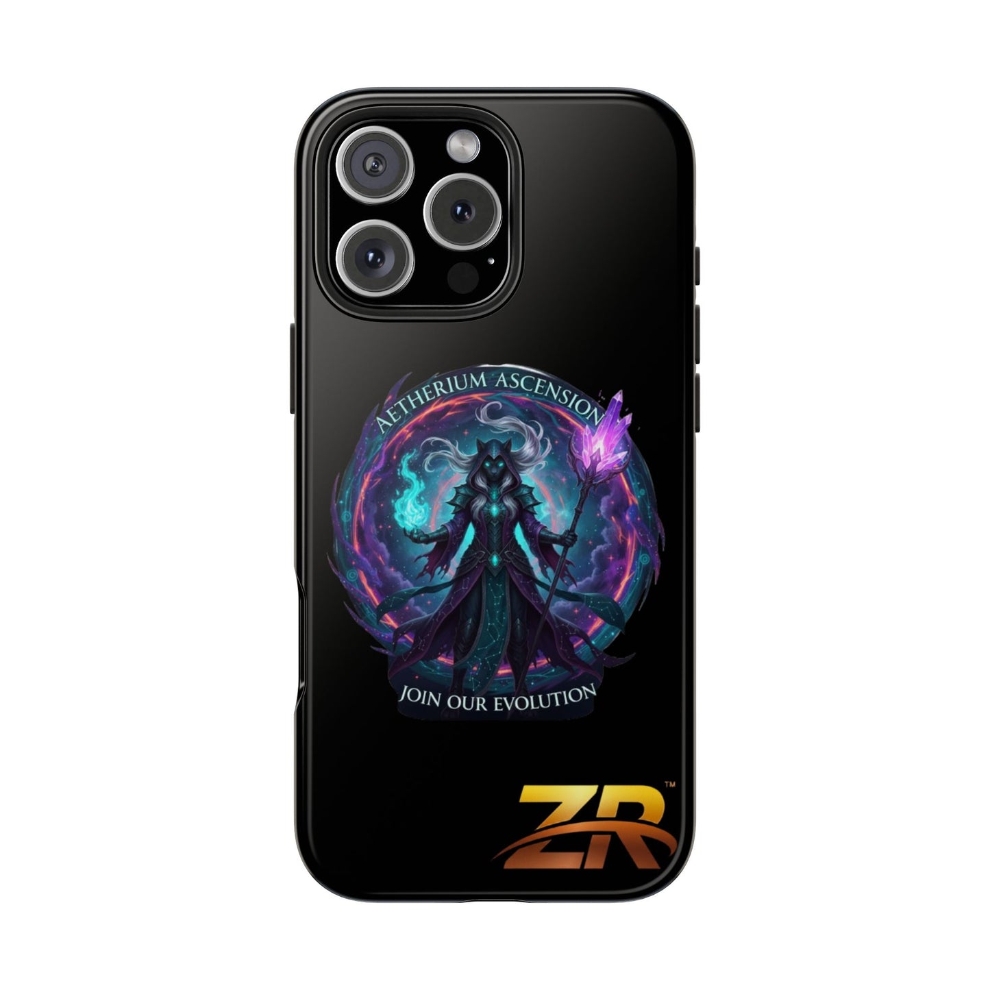 AETHERIUM ASCENSION Phone Case - BLOODLINE™ Dark Fantasy Collection | Zest Rhythm™