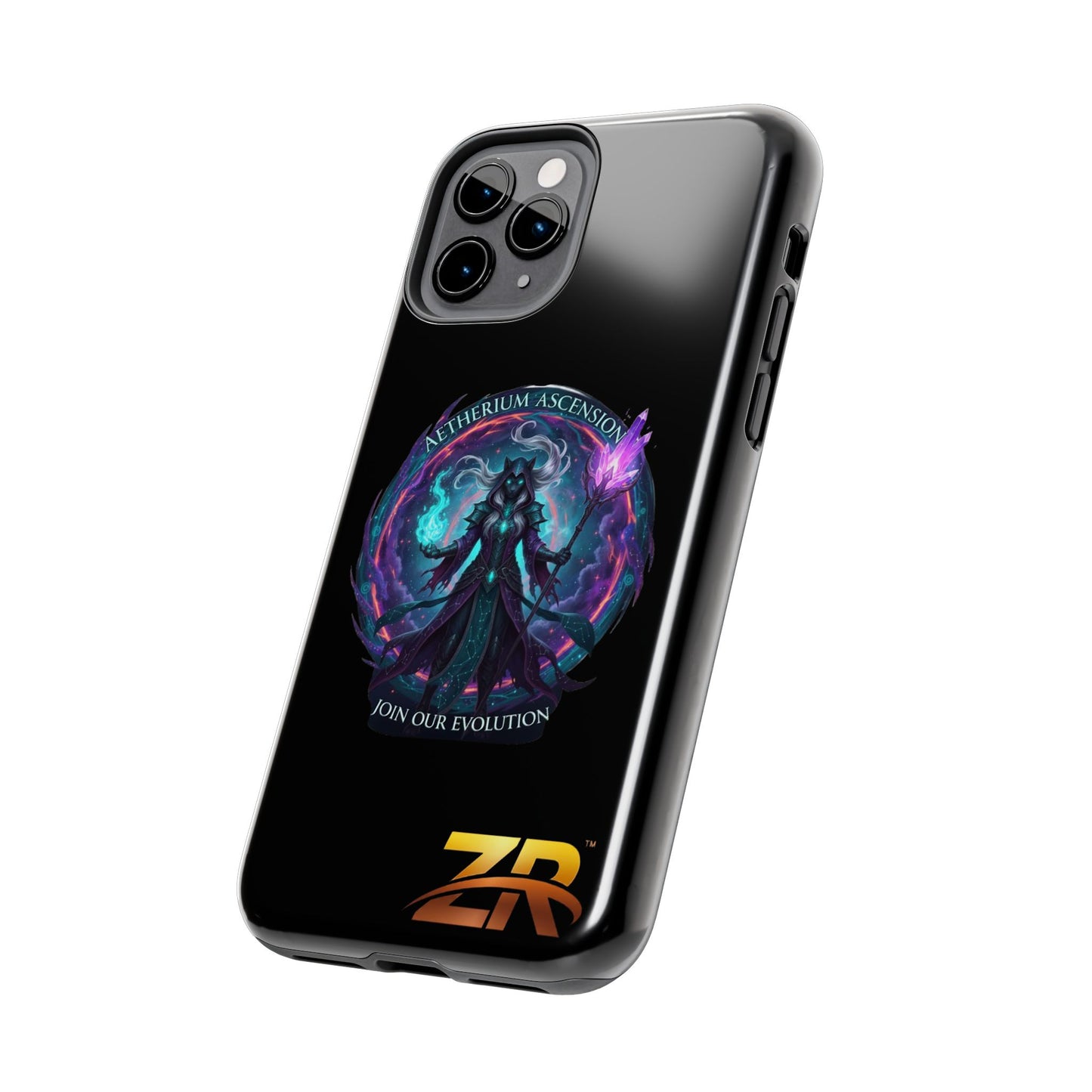 AETHERIUM ASCENSION Phone Case - BLOODLINE™ Dark Fantasy Collection | Zest Rhythm™