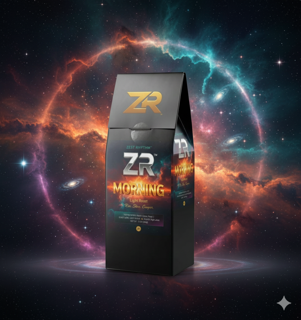 MORNING Light Roast Coffee - BLOODLINE™ Collection | Zest Rhythm™ Premium Cosmic Blend
