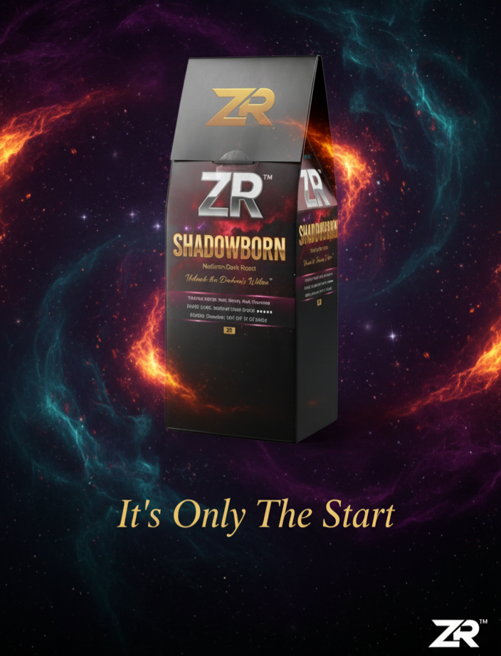 SHADOWBORN Medium-Dark Roast Coffee - BLOODLINE™ Collection | Zest Rhythm™ Premium Cosmic Blend