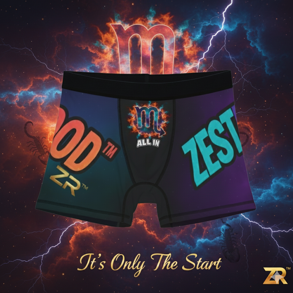 ALL IN Scorpio Boxer Briefs - Cosmic Comfort Collection | Zest Rhythm™