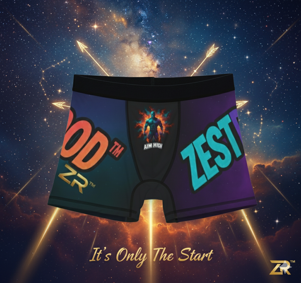 AIM HIGH Sagittarius Boxer Briefs - Cosmic Comfort Collection | Zest Rhythm™