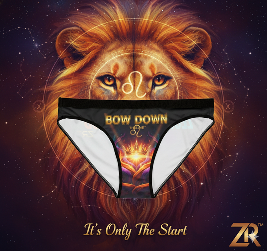 BOW DOWN Leo Women's Underwear - Cosmic Comfort Collection | Zest Rhythm™