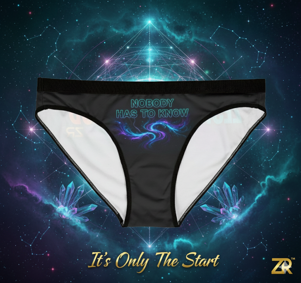 NOBODY HAS TO KNOW Aquarius Women's Underwear - Cosmic Comfort Collection | Zest Rhythm™
