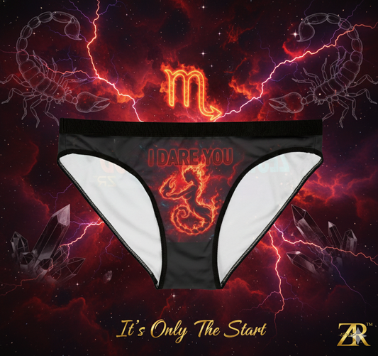 I DARE YOU Scorpio Women's Underwear - Cosmic Comfort Collection | Zest Rhythm™