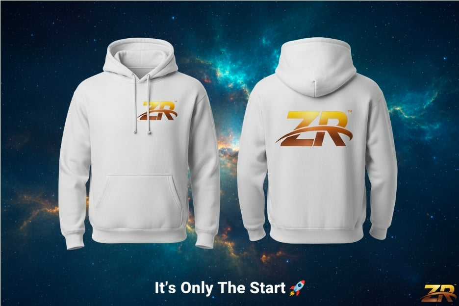 ZR™ Logo Premium Hoodie - Women's Classic Pullover | Zest Rhythm™