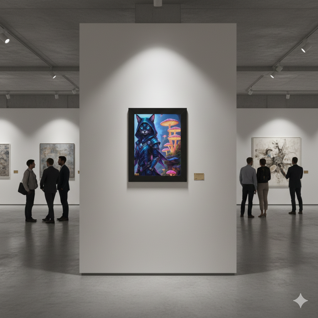 Mystic Guardian Wall Art - BLOODLINE™ Enchanted Collection | Zest Rhythm™ Premium Framed Poster