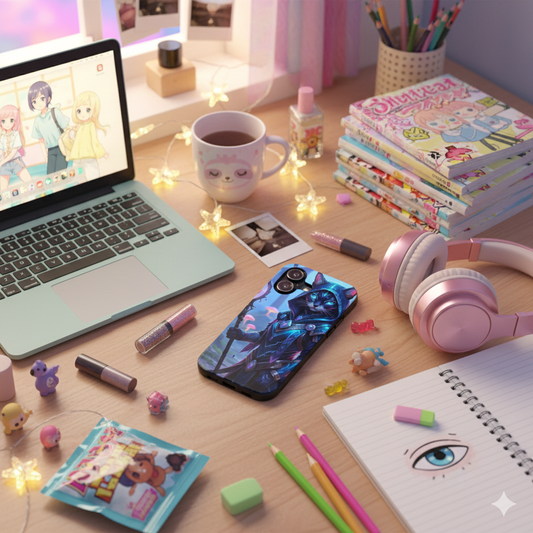 QUEEN ESTY Cosmic Samurai Phone Case - BLOODLINE™ Premium Protection | Zest Rhythm™