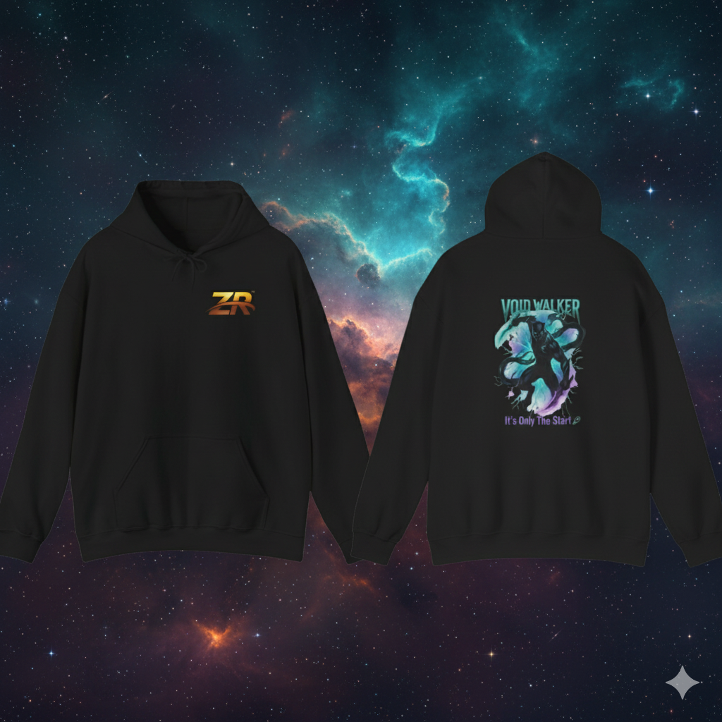 Void Walker Hoodie - BLOODLINE™ Dark Fantasy Collection | Zest Rhythm™