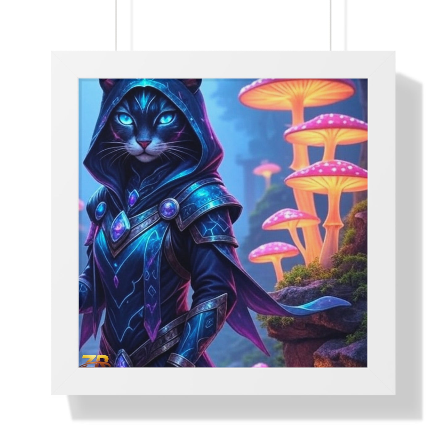 Mystic Guardian Wall Art - BLOODLINE™ Enchanted Collection | Zest Rhythm™ Premium Framed Poster