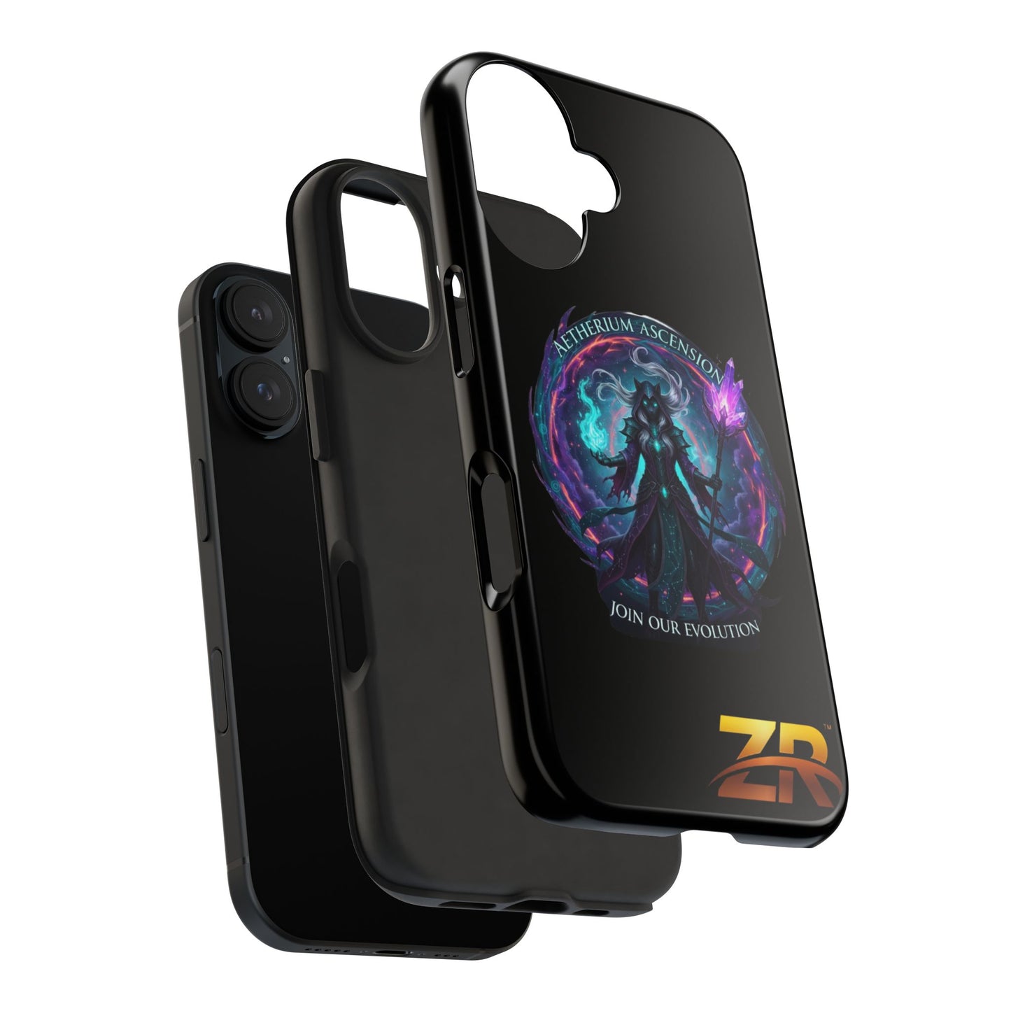 AETHERIUM ASCENSION Phone Case - BLOODLINE™ Dark Fantasy Collection | Zest Rhythm™